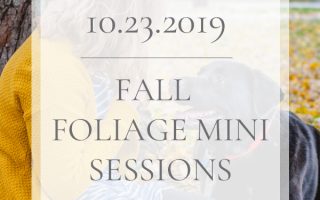 10.23.2019 Fall Foliage Mini Sessions