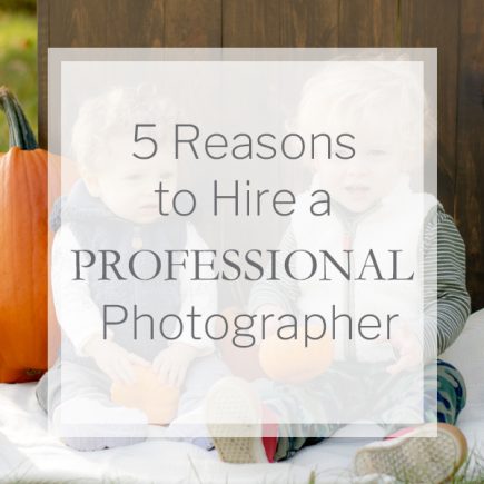 5 Reasons to Hire a Professional Photographer