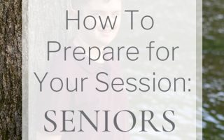 How to Prepare for your Session: Seniors